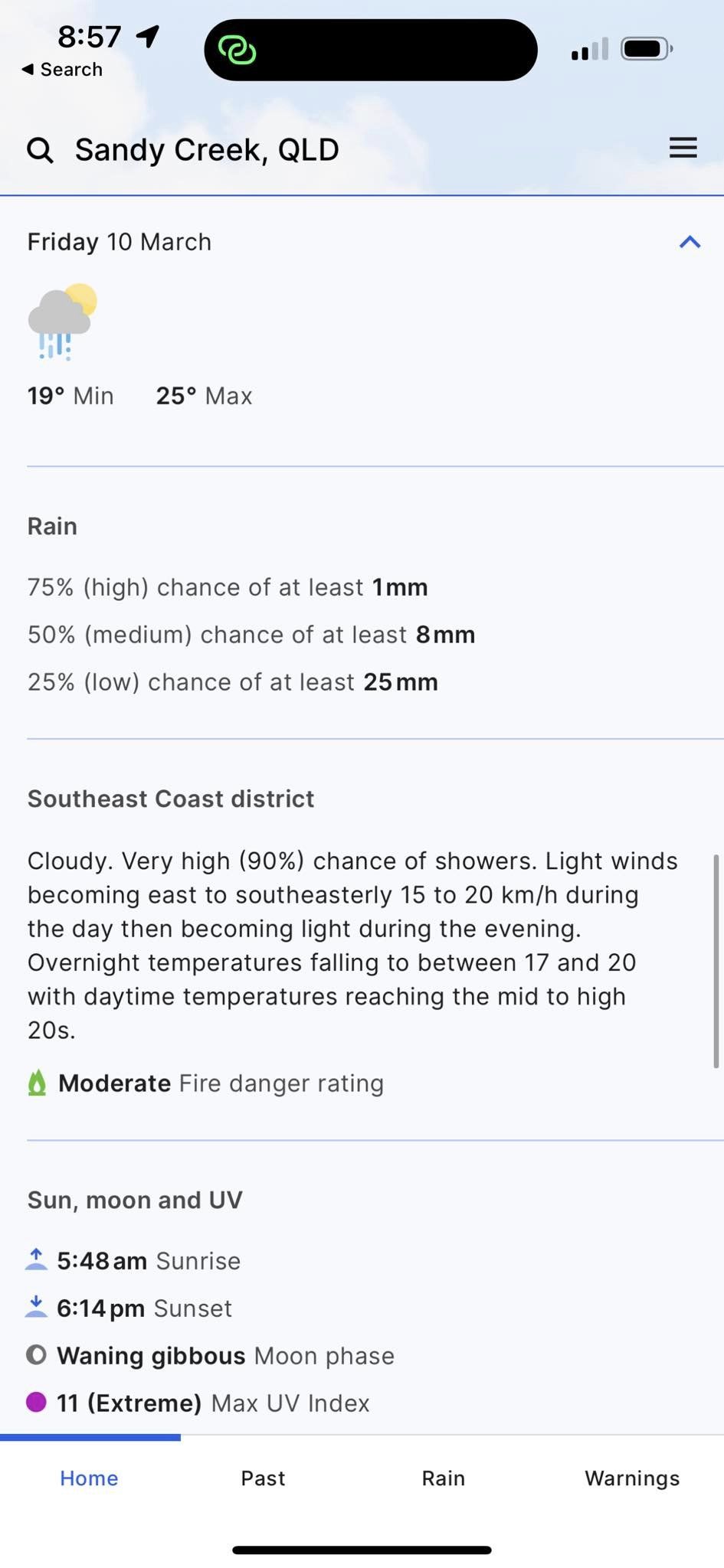 Gooood morning!  Looks like we are going to cool d...